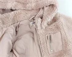 Kids ONLY rose smoke teddy overgangsjakke